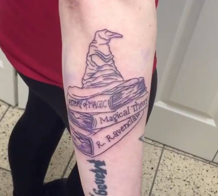 Harry Potter 10 Sorting Hat Tattoos Fans Will Love Harry Potter 10 Sorting Hat Tattoos Fans Will Love